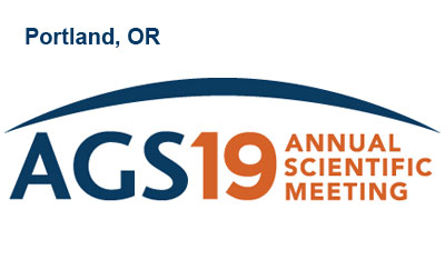 American Geriatrics Society AGS 2019 Annual Scientific Meeting