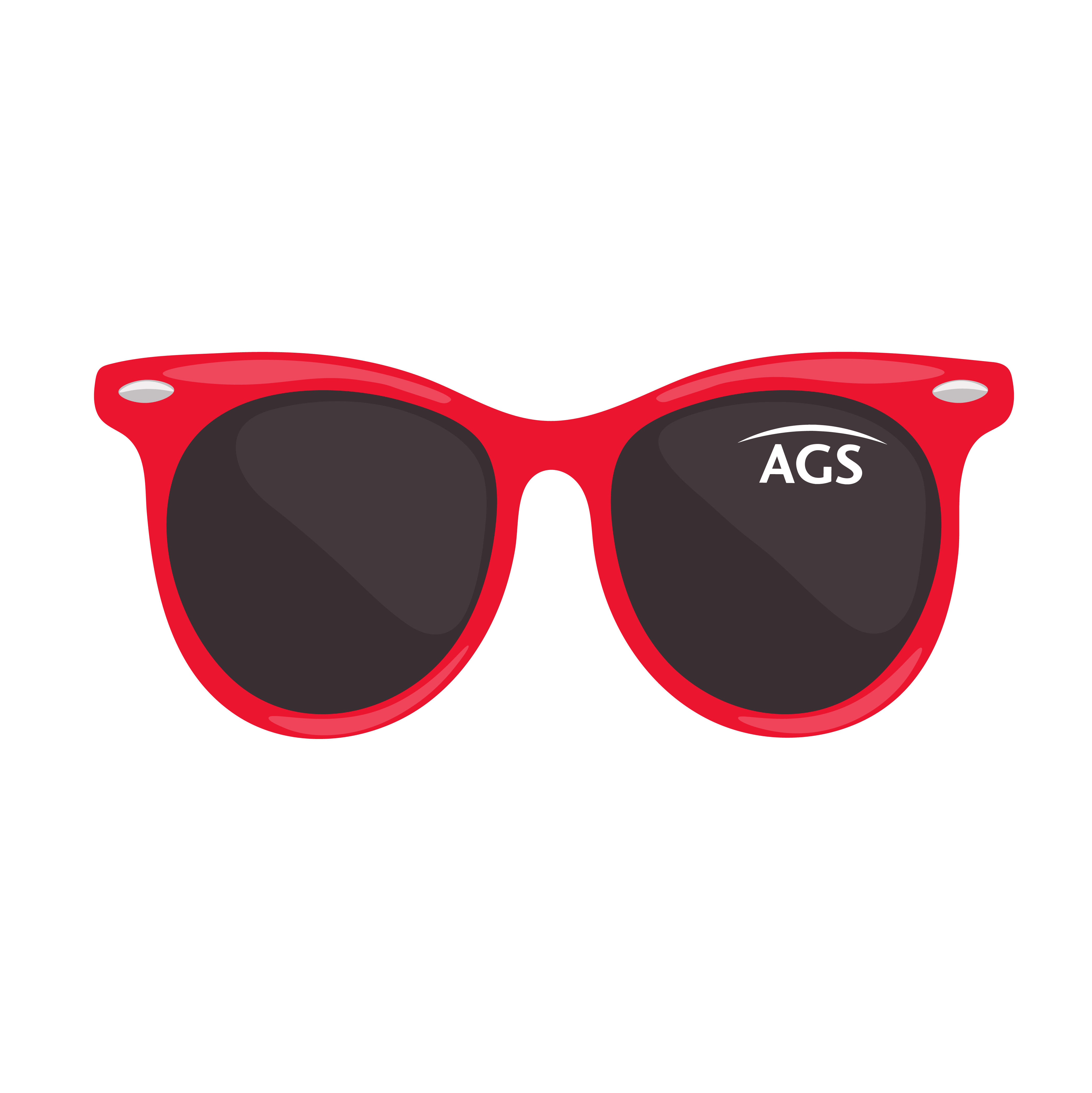 Red AGS sunglasses
