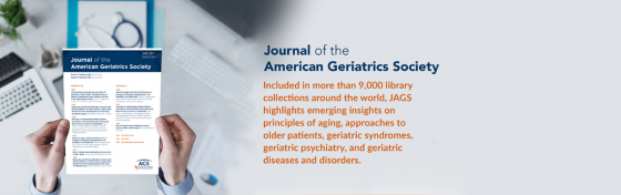 JAGS - Journal of the American Geriatrics Society