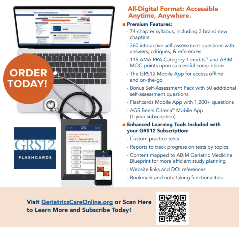 Geriatric Review Syllabus